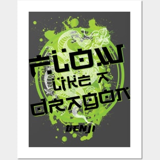 Flow Like a Dragon - Genji Posters and Art